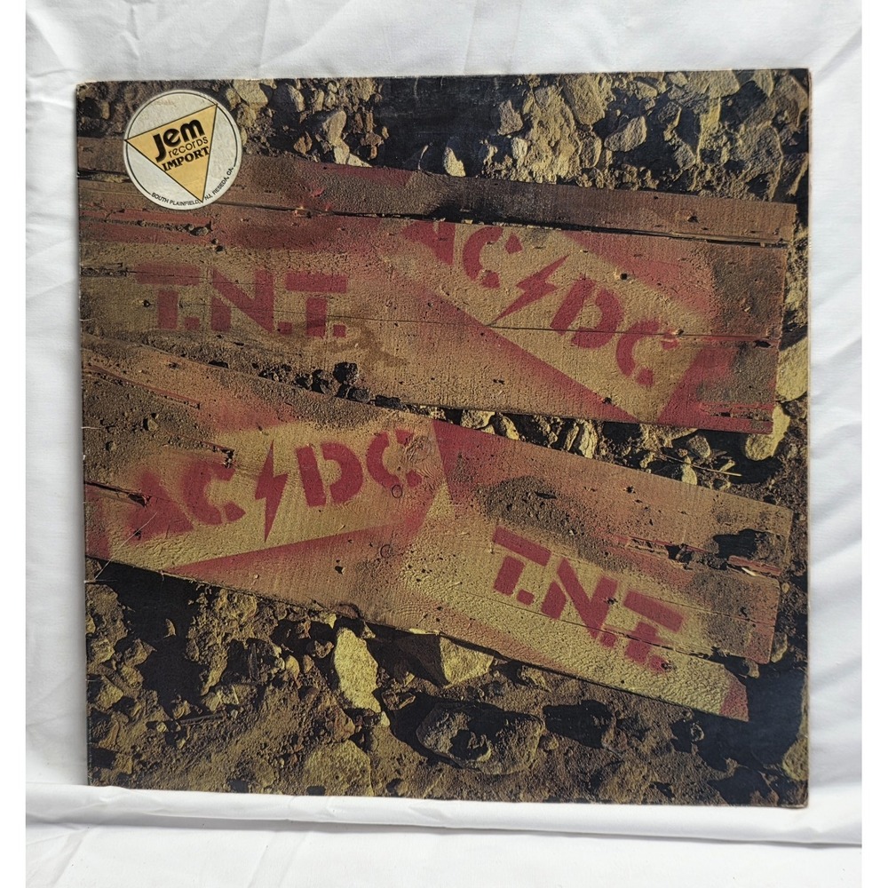 AC/DC T.N.T. Vinyl Record LP 1975 APLPA-016 Made By EMI Australia TESTED